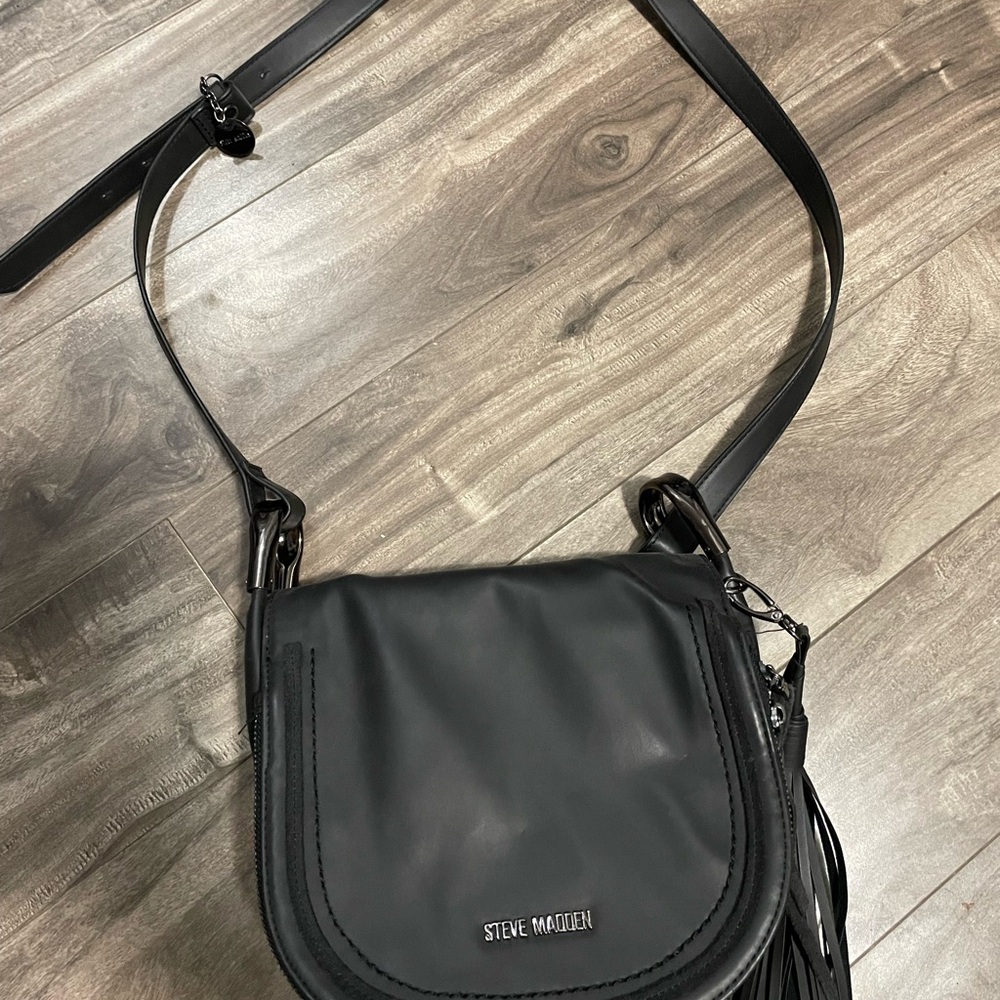 Steve Madden Black Crossbody Bag